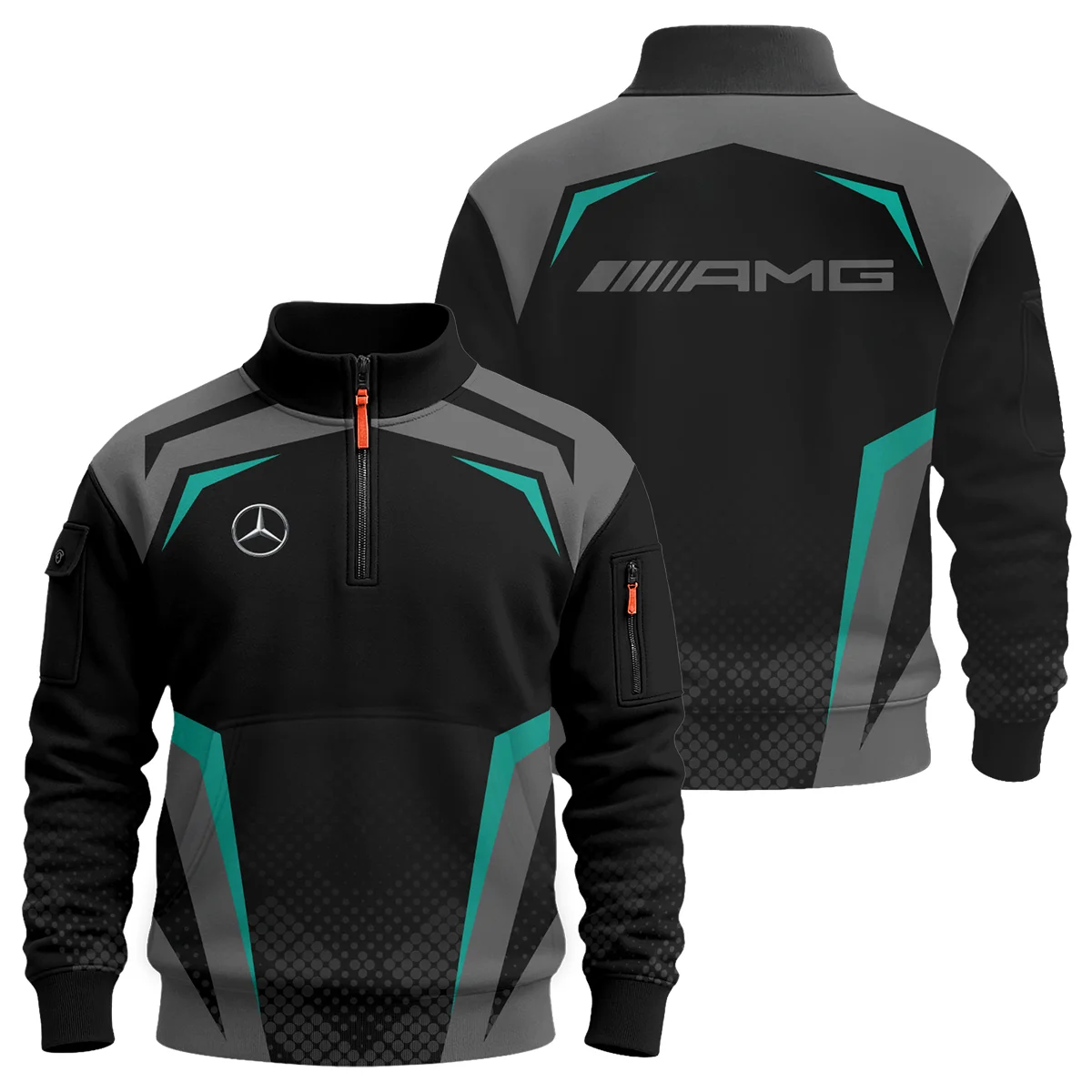 Mercedes F1 Teamwear Sweatshirt Zipper BLVA5326A3MERSHZ