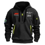 Alfa Romeo Racing F1 Logo Hoodie Half Zipper BL16325A1