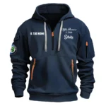 Alfa Romeo Racing F1 Custom Name Logo Hoodie Half Zipper BL16325A2