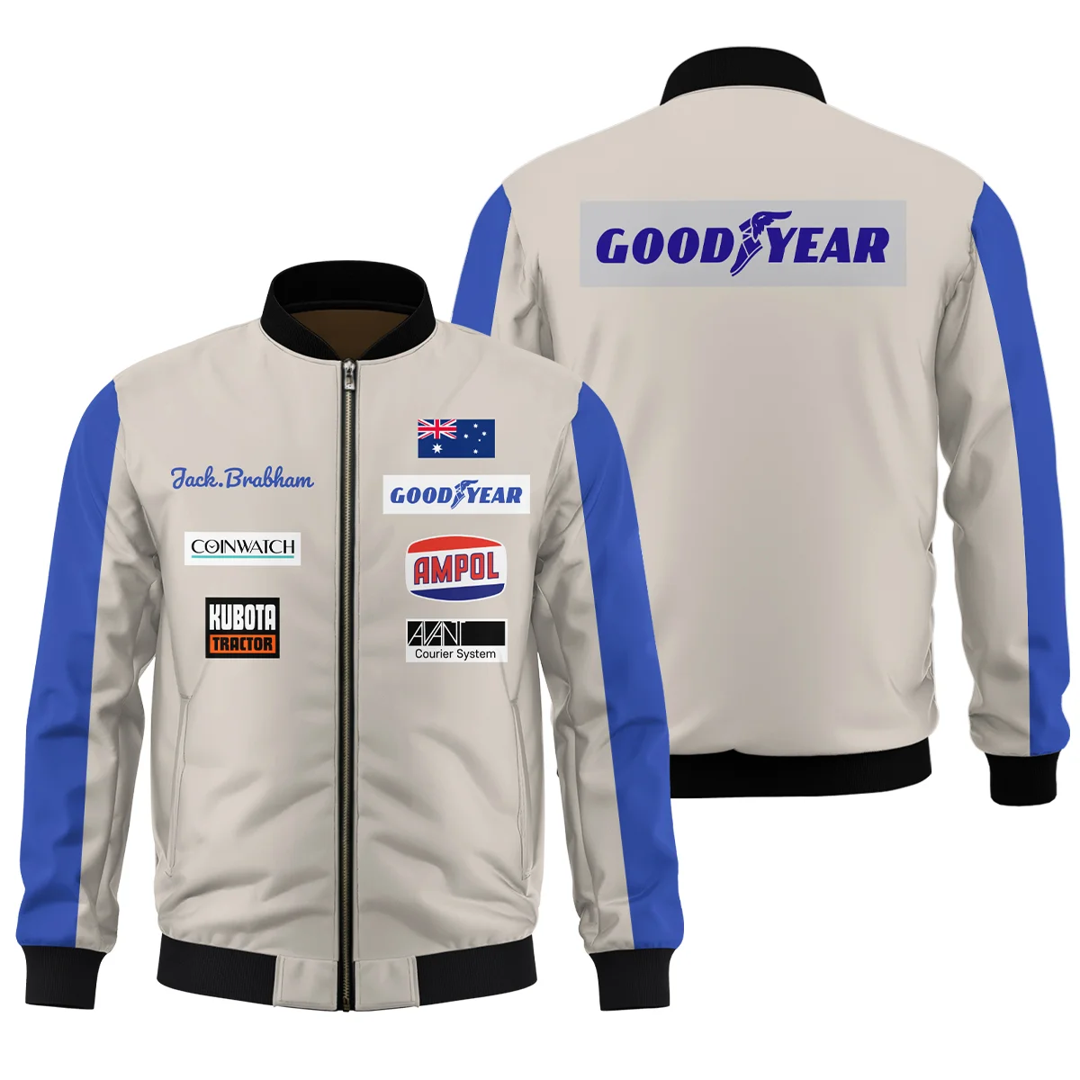 1970 Jack Brabham race suit Bomber BLVAJB070725A01BB