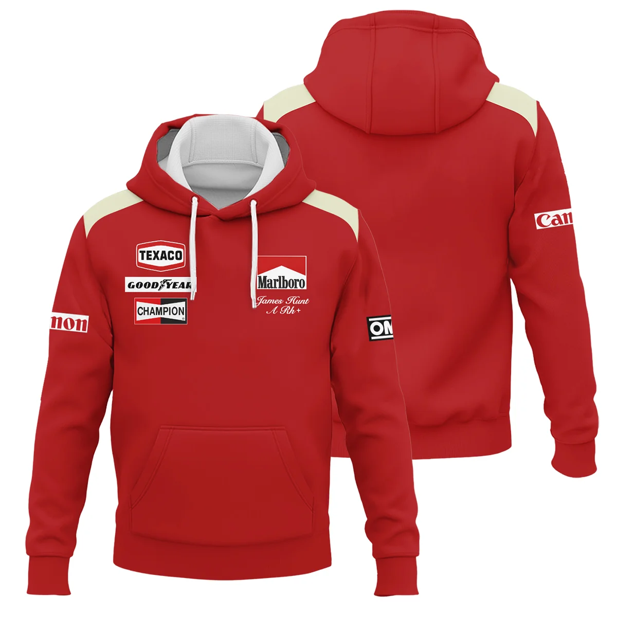 1976 James Hunt Racing Suit McLaren F1 Hoodie BLVAJHR130825A3HD - Formula Racing Apparel