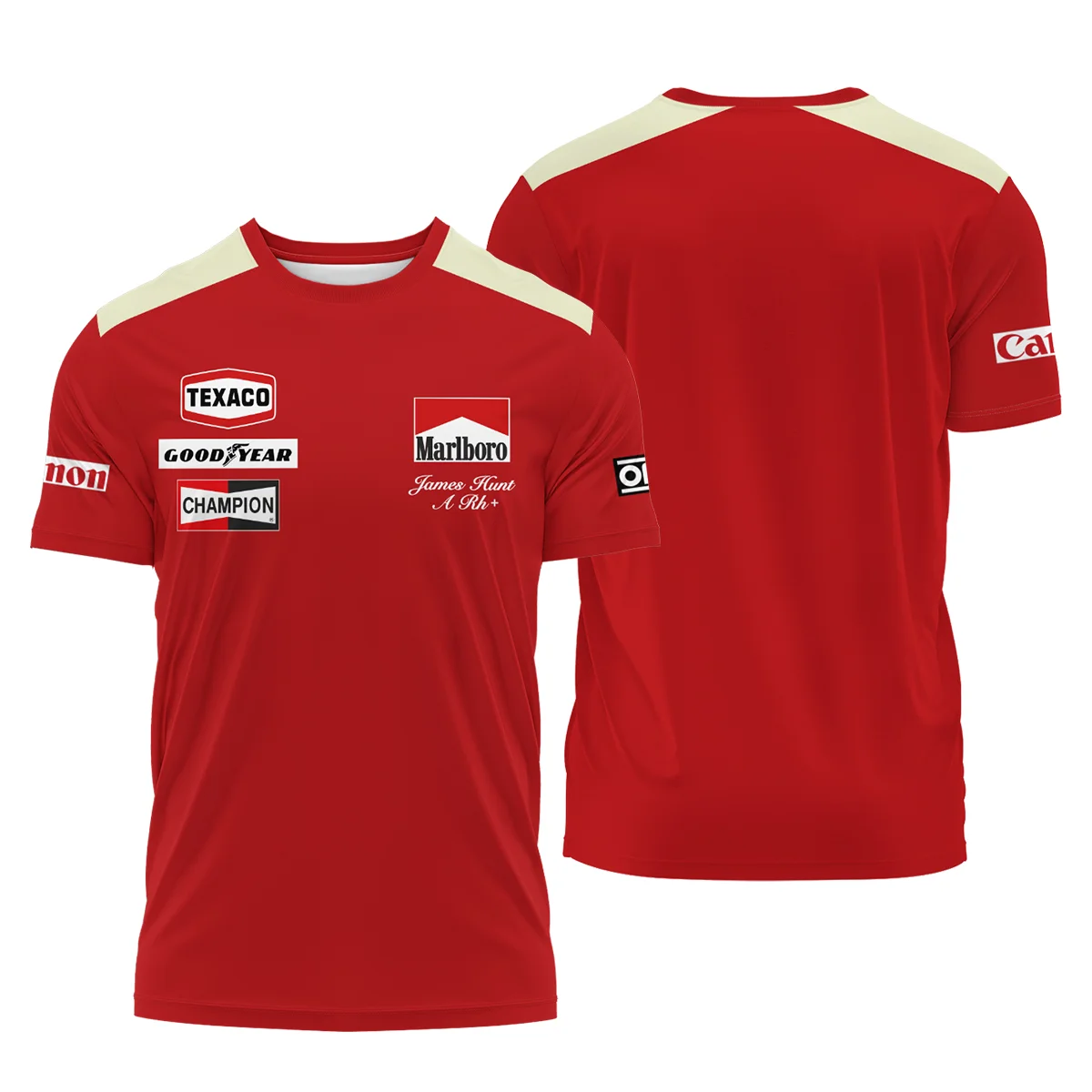 1976 James Hunt Racing Suit T-Shirt BLVAJHR130825A3TS - Racing Lifestyle Clothing