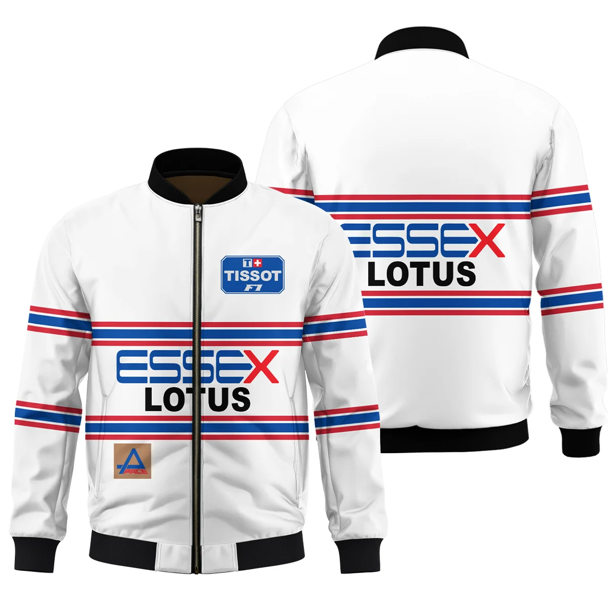 1980 Nigel Mansell Racing Suit Lotus F1 Bomber BLNM29725A2BB - F1 Fan Gear