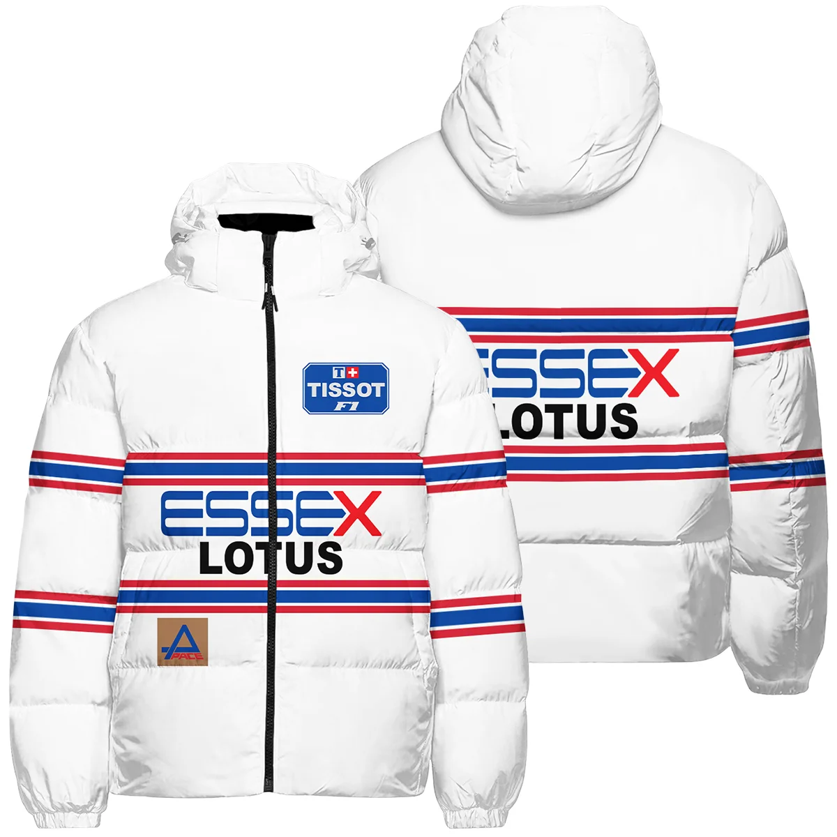 1980 Nigel Mansell Racing Suit Lotus F1 Down & Puffer Jackets BLNM29725A2HCJ - Trackside Outfit