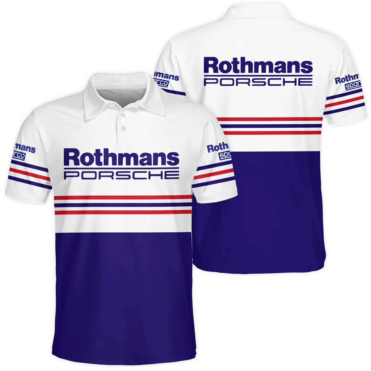 1984 Jack Brabham Rothmans Porsche 962 Polo Shirt BLVAJB080725A03PL - Racing Lifestyle Clothing