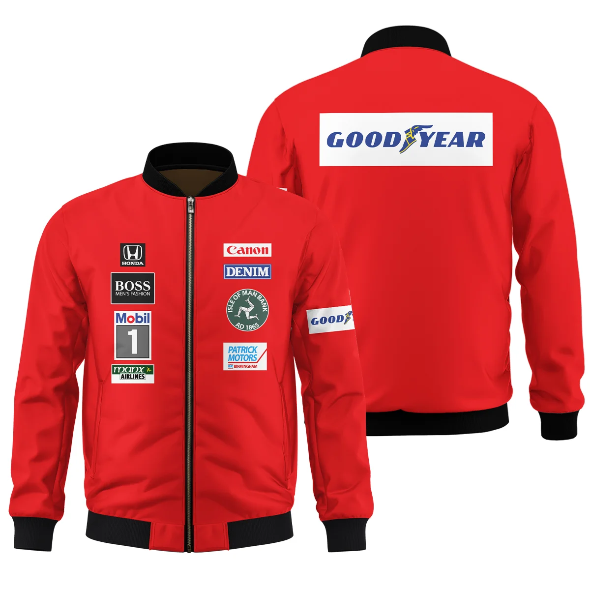 1985 Nigel Mansell Racing Suit Williams F1 Bomber BLNM29725A3BB - Trackside Outfit