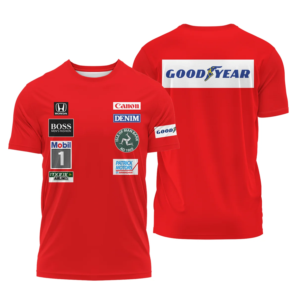 1985 Nigel Mansell Racing Suit Williams F1 T-Shirt BLNM29725A3TS - F1 Fan Gear