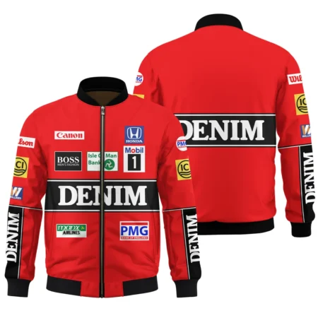 1986 Nigel Mansell Racing Suit Williams F1 Bomber BLNM29725A4BB - Race Day Outfit