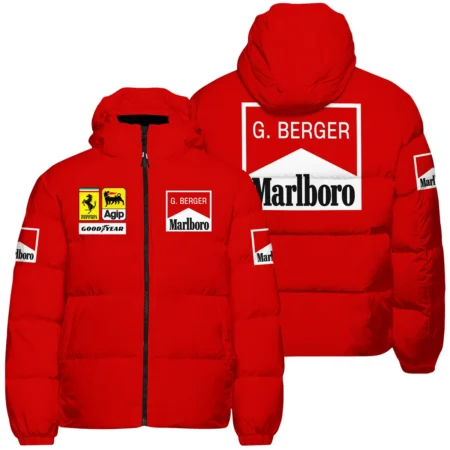 1988 Gerhard Berger Racing Suit Ferrari F1 Down & Puffer Jackets BLGB261025A1HCJ - Motorsport Lifestyle Wear