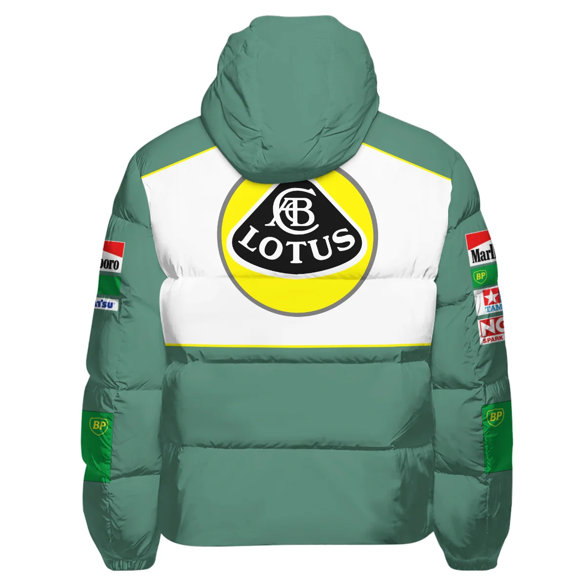 1991 Mika Hakkinen Racing Suit Lotus F1 Down & Puffer Jackets BLVAMH271025A2HCJ - Image 3