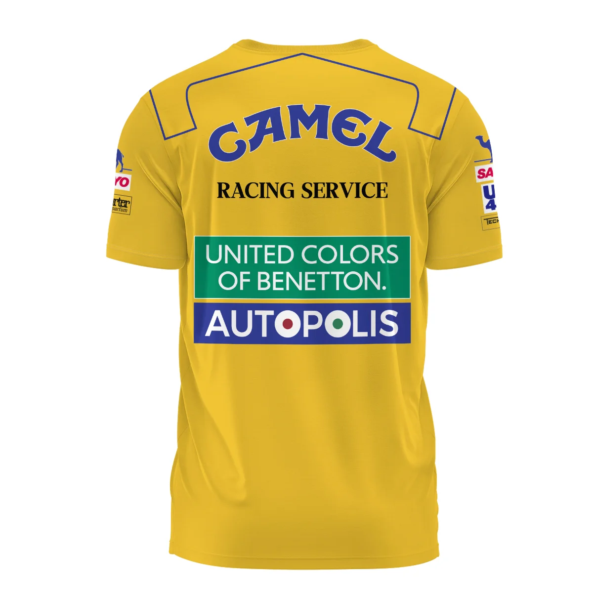 1992 Michael Schumacher Race Suit Benetton F1 T-Shirt BLVAMC020925A3TS - Image 3