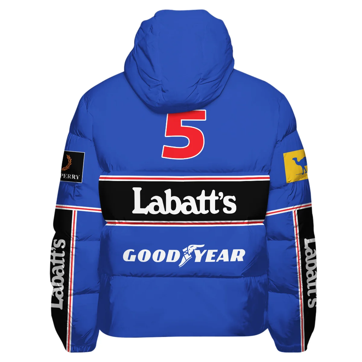 1992 Nigel Mansell Racing Suit Williams F1 Down & Puffer Jackets BLNM29725A1HCJ - Image 3