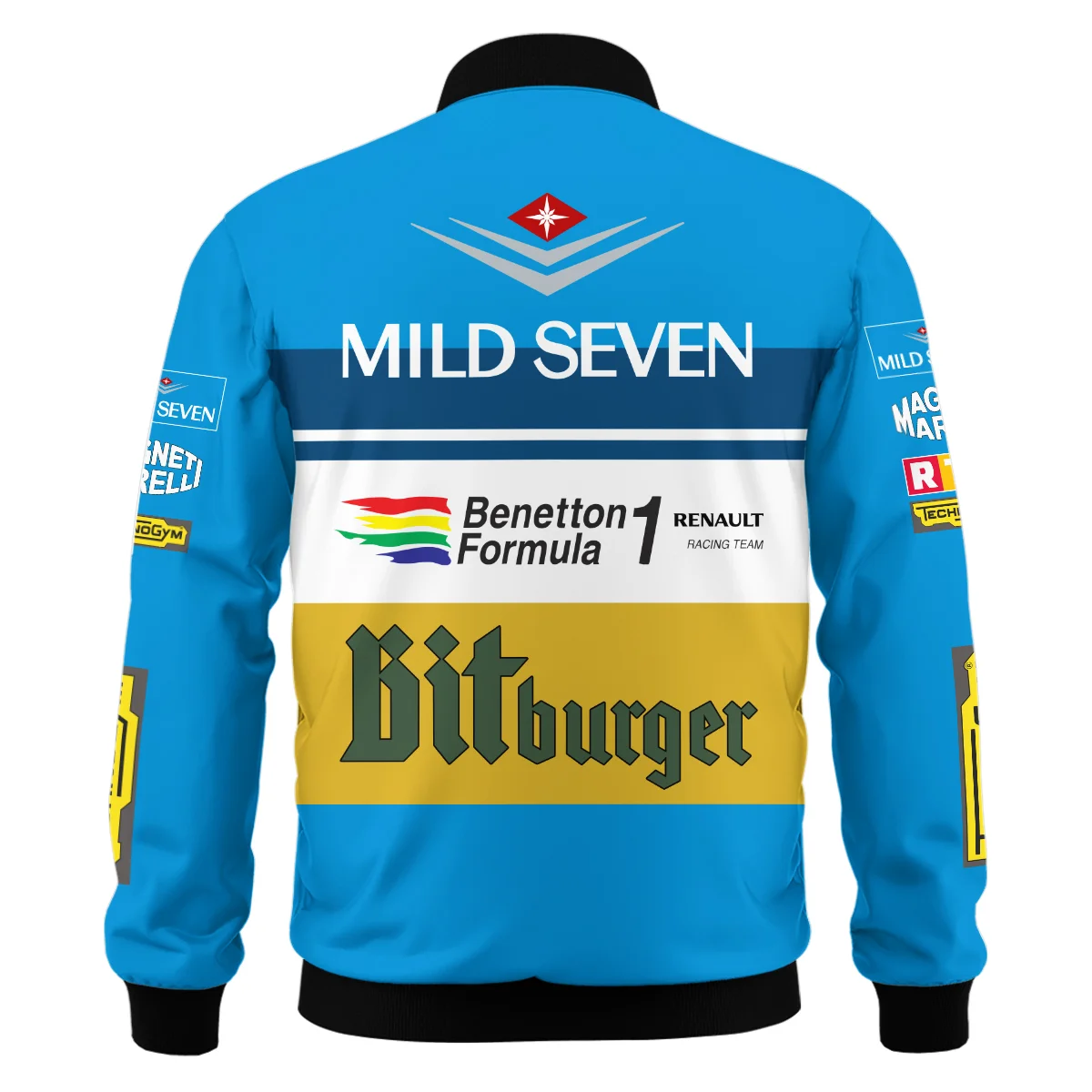 1995 WDC Michael Schumacher Race Suit Benetton F1 Bomber BLVAMC020925A1BB - Image 3