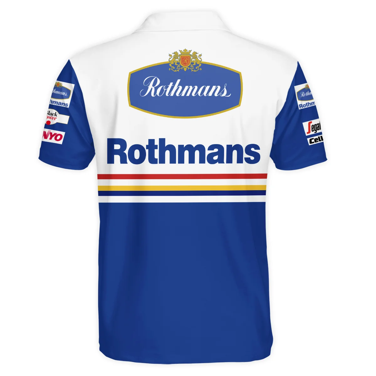 1996 WDC Damon Hill Racing Suit Williams F1 Polo Shirt BLVADH050925A2PL - Image 3