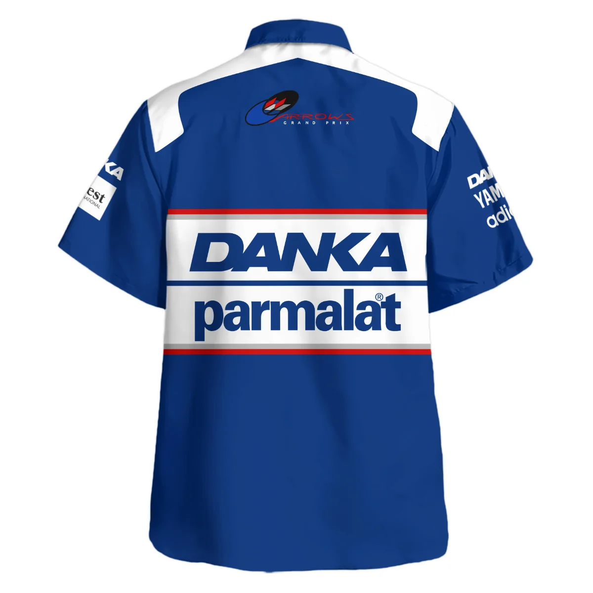 1997 Damon Hill Racing Suit Hawaiian Shirt BLVADH050925A4HW - Image 3