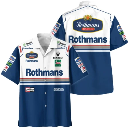 1997 Jacques Villeneuve Racing Suit Williams F1 Hawaiian Shirt BLJV10825A2HW - Trackside Outfit