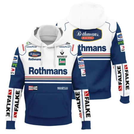 1997 Jacques Villeneuve Racing Suit Williams F1 Hoodie BLJV10825A2HD - Race Day Outfit