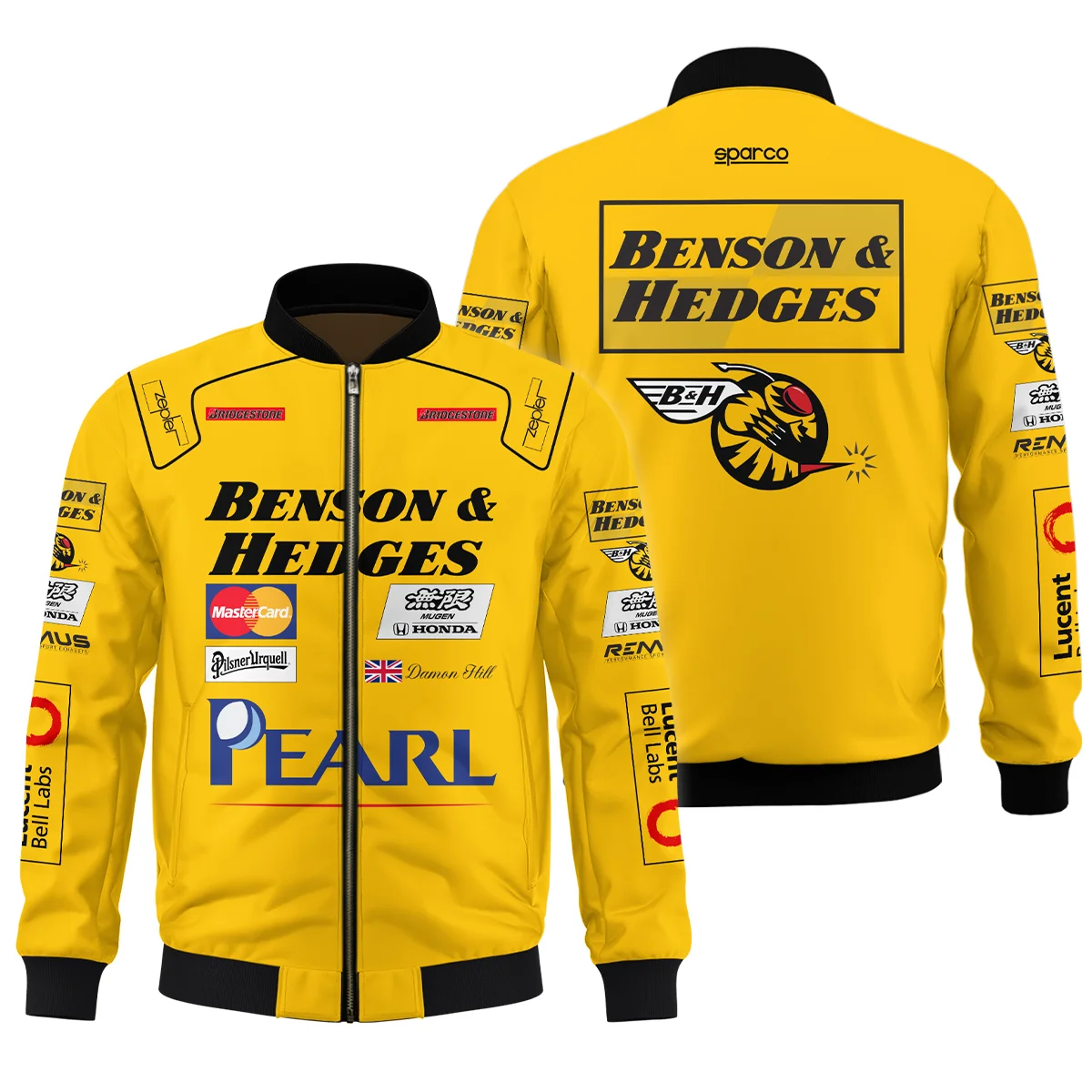 1999 Damon Hill Racing Suit Bomber BLVADH050925A3BB