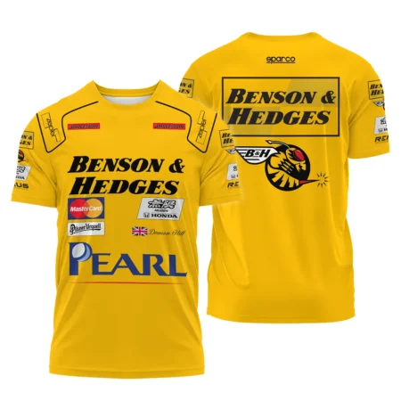 1999 Damon Hill Racing Suit T-Shirt BLVADH050925A3TS - Motorsport Apparel