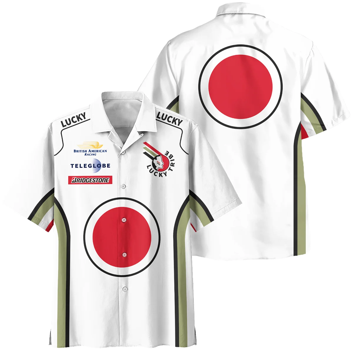 1999 Jacques Villeneuve Racing Suit F1 Hawaiian Shirt BLJV10825A4HW - Race Day Outfit