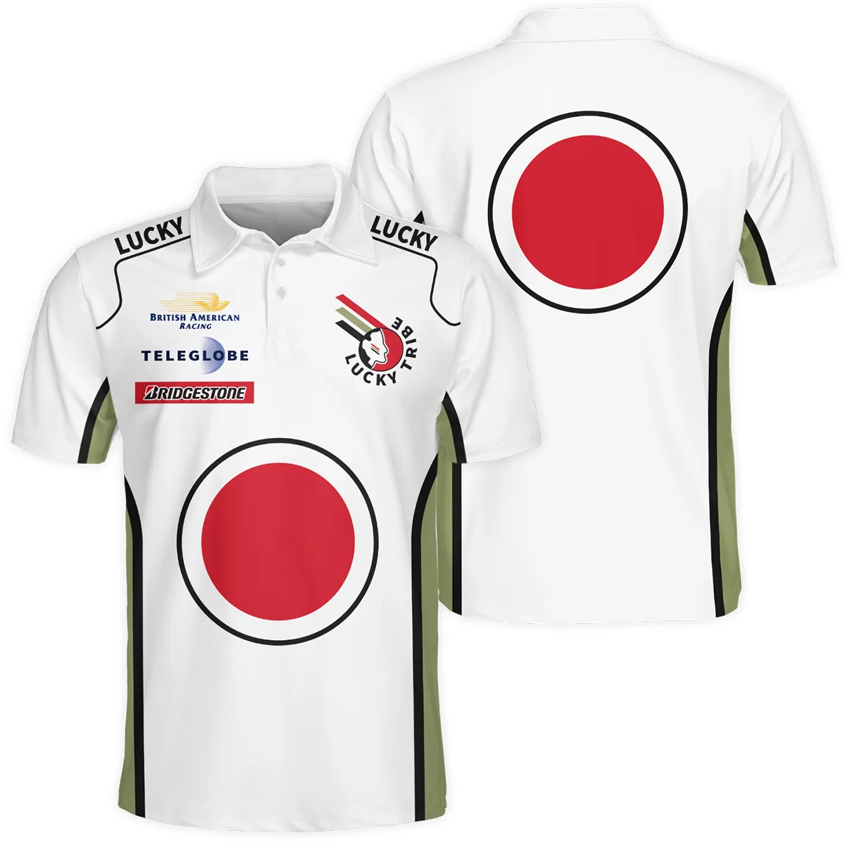 1999 Jacques Villeneuve Racing Suit F1 Polo Shirt BLJV10825A4PL - Race Day Design