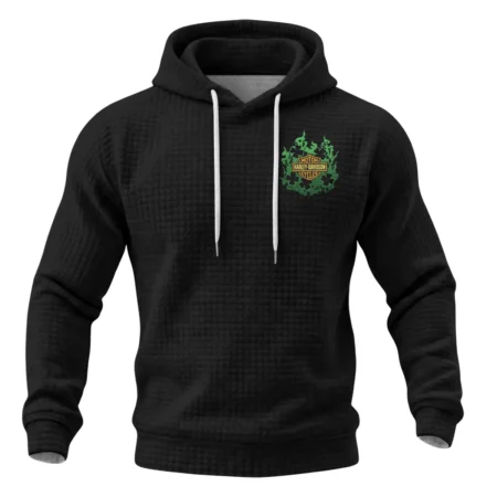 Harley-Davidson Motorcycle Fortune Hunter Hoodie Quilted Waffle All Over Prints Gift Fan Love QTVAHL250226A14-HQW