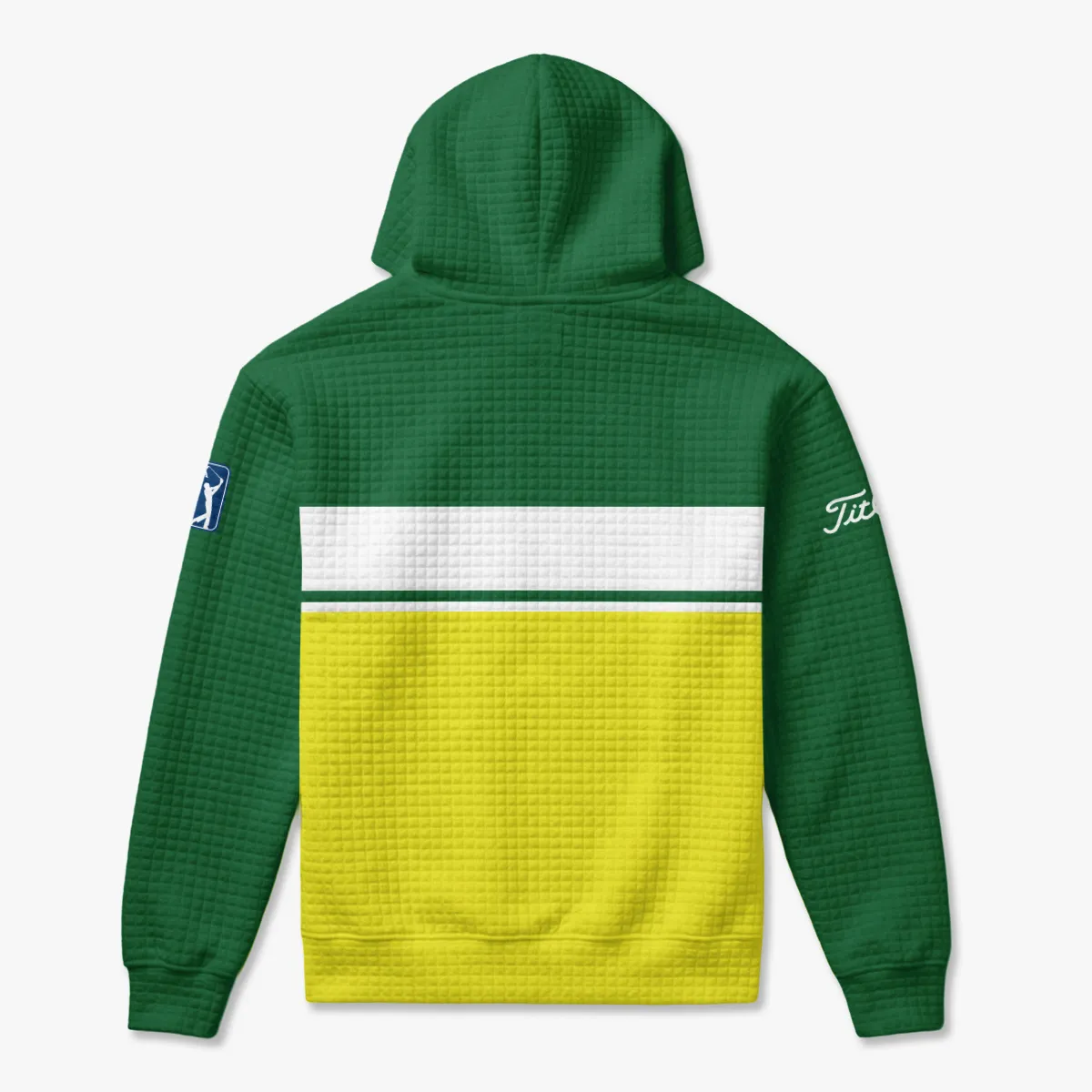 Masters Tournament Titleist Hoodie Quilted Waffle All Over Prints QTMT100325A1TL-HQW - Image 2