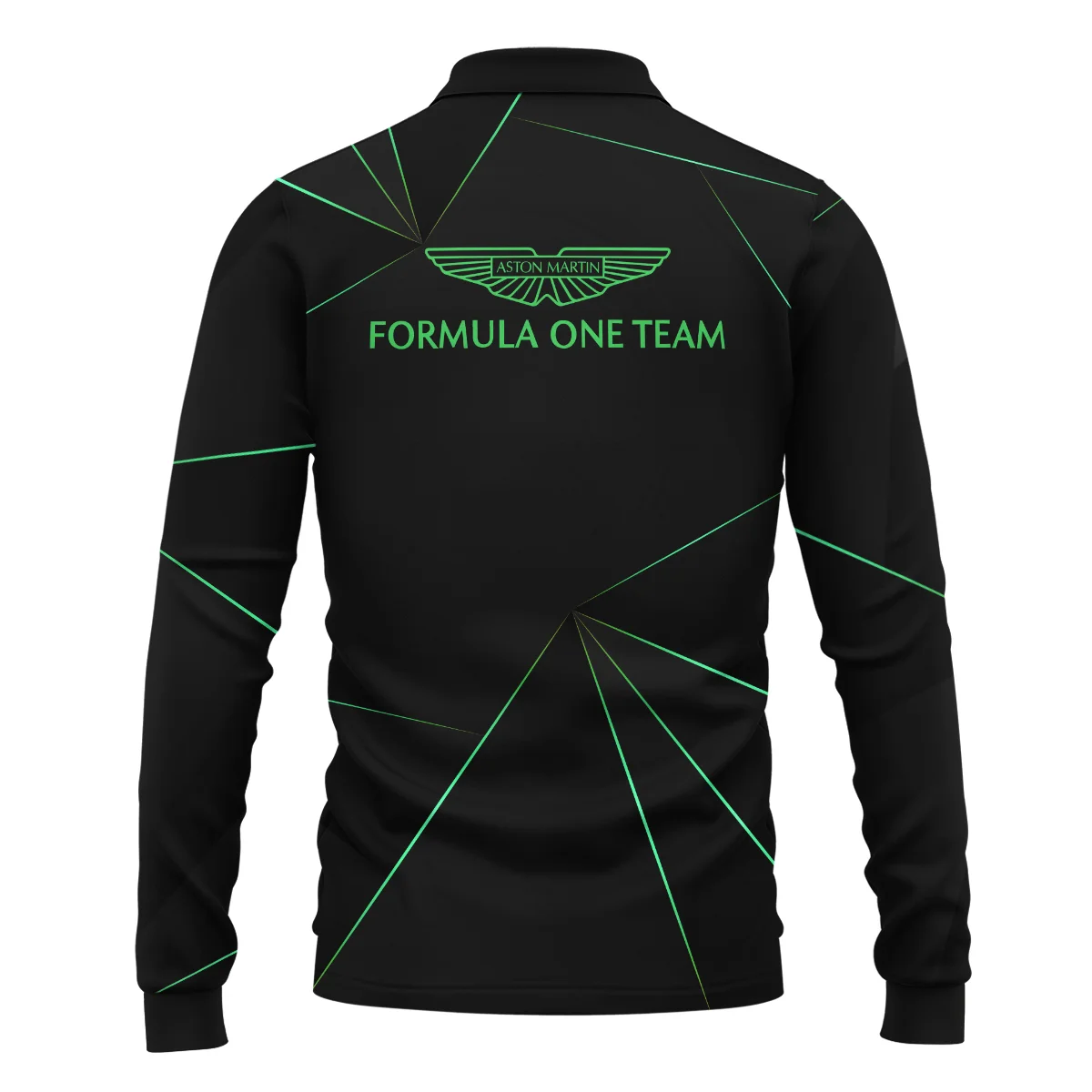 Aston Martin F1 Teamwear Long Polo Shirt BL8326A1AMLPL - Image 3