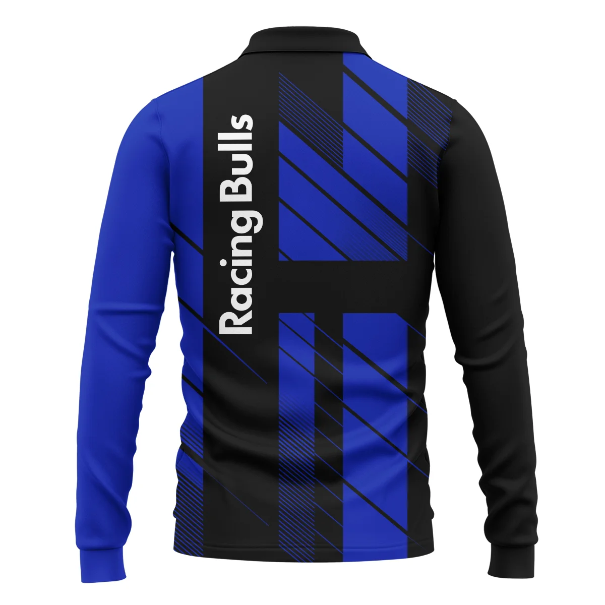 Racing Bulls F1 Teamwear Long Polo Shirt BLVA5326A2RCBLPL - Image 3