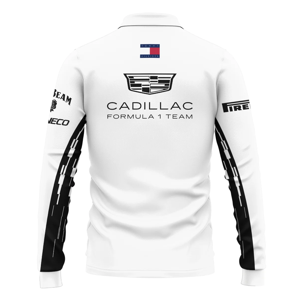 2026 Sergio Perez Cadillac F1 Team Apparel Long Polo Shirt BLVA9326SP4LPL - Image 3