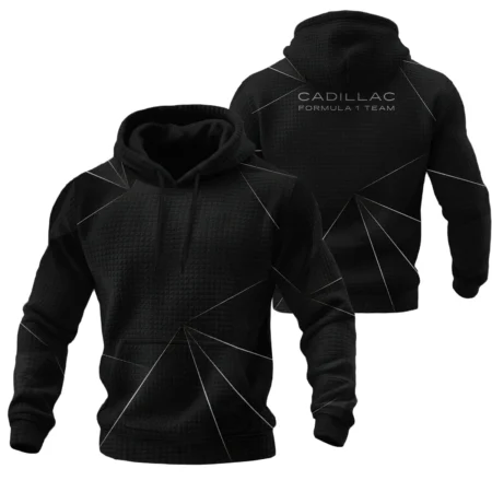 Cadillac F1 Teamwear Hoodie Quilted Waffle BL8326A1CDLHQW