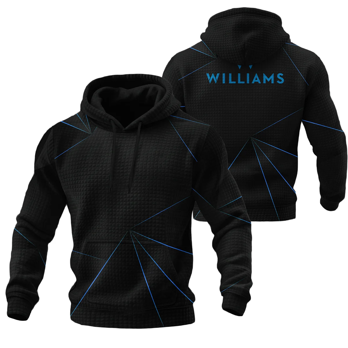 Williams F1 Teamwear Hoodie Quilted Waffle BL8326A1WILHQW