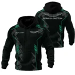 Aston Martin F1 Teamwear Hoodie Quilted Waffle BLVA5326A1AMHQW