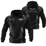 Cadillac F1 Teamwear Hoodie Quilted Waffle BLVA5326A1CDLHQW - F1 Fan Gear