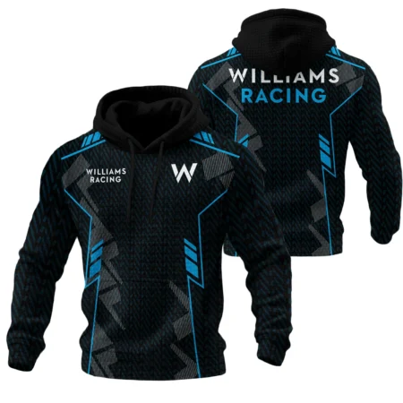 Williams F1 Teamwear Hoodie Quilted Waffle BLVA5326A1WILHQW