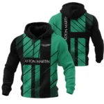 Aston Martin F1 Teamwear Hoodie Quilted Waffle BLVA5326A2AMHQW - Racing Lifestyle Clothing