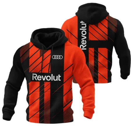 Audi F1 Teamwear Hoodie Quilted Waffle BLVA5326A2AUDIHQW