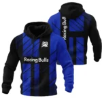 Racing Bulls F1 Teamwear Hoodie Quilted Waffle BLVA5326A2RCBHQW - Motorsport Apparel