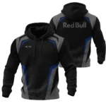 Red Bull Racing F1 Teamwear Hoodie Quilted Waffle BLVA5326A3RBRHQW - Race Day Design