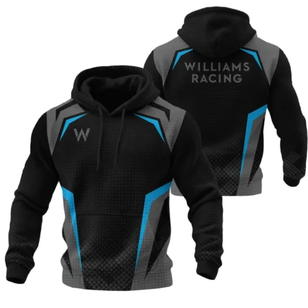 Williams F1 Teamwear Hoodie Quilted Waffle BLVA5326A3WILHQW
