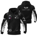 2026 Valtteri Bottas Cadillac F1 Team Apparel Hoodie Quilted Waffle BLVA9326VB3HQW - Race Day Design