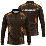 McLaren F1 Teamwear Long Polo Shirt BLVA5326A1MCLLPL