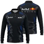 Red Bull Racing F1 Teamwear Long Polo Shirt BLVA5326A1RBRLPL - Racing Lifestyle Clothing
