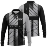 Cadillac F1 Teamwear Long Polo Shirt BLVA5326A2CADLPL