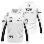 2026 Valtteri Bottas Cadillac F1 Team Apparel Long Polo Shirt BLVA9326VB4LPL