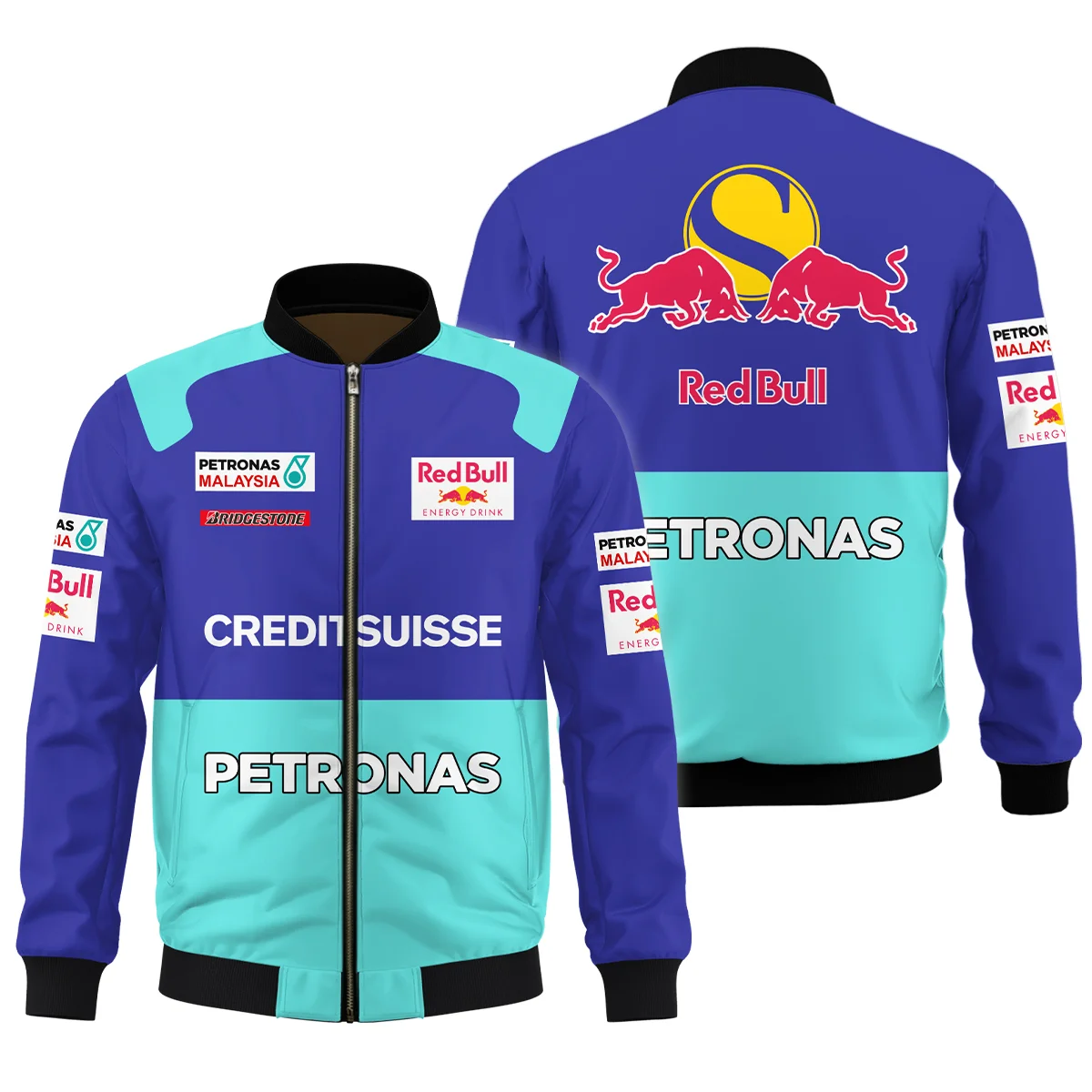 2001 Kimi Raikkonen Racing Suit Sauber F1 Bomber BLVAKR191125A1BB - Motorsport Lifestyle Wear