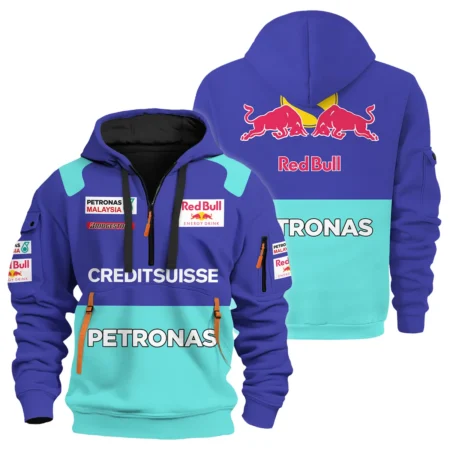 2001 Kimi Raikkonen Racing Suit Sauber F1 Hoodie Half Zip BLVAKR191125A1HDF - F1 Fan Gear