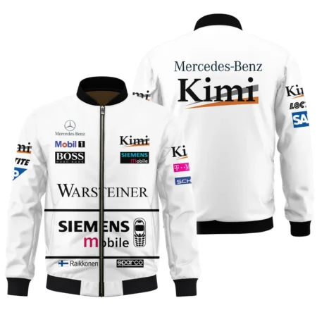 2003 Kimi Raikkonen Racing Suit McLaren F1 Bomber BLVAKR191125A2BB - Motorsport Apparel