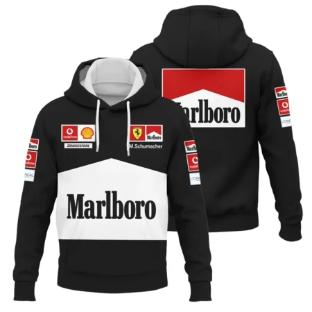 2004 Black Version Michael Schumacher Race Suit Ferrari F1 Hoodie BLVAMC020925A11HD - Race Day Outfit