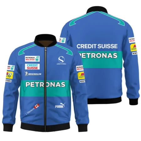 2005 Jacques Villeneuve Racing Suit F1 Bomber BLJV10825A7BB - Formula Racing Apparel